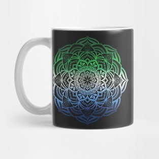 Gay Male Pride Mandala Mug